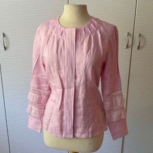 Linen Pink Blouse